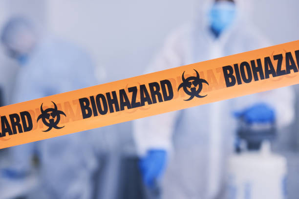 Professional Crime Scene Cleanup technician working in Dana, IN